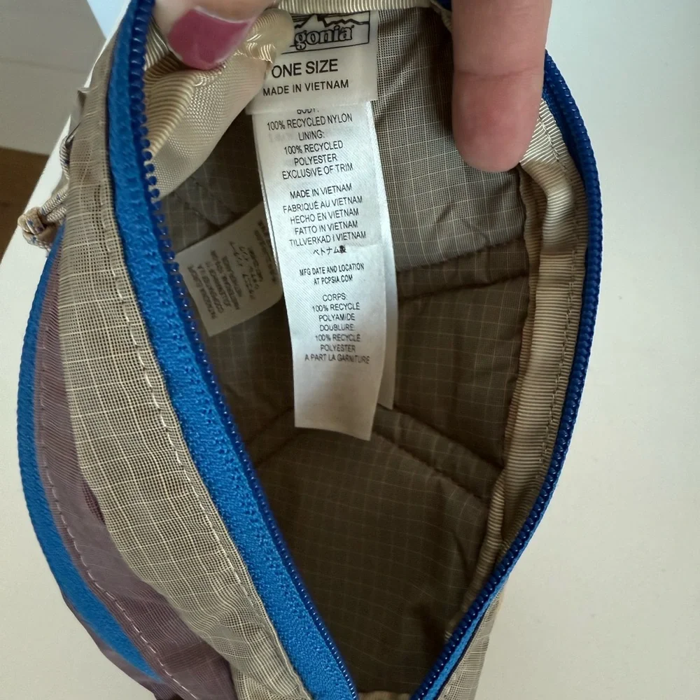 🎒 Patagonia Ultralight Black Hole Hip Pack – Beige & Mauve 💖 - Picture 4 of 6